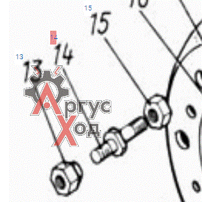 123В-3103070 Шпилька ступицы колеса